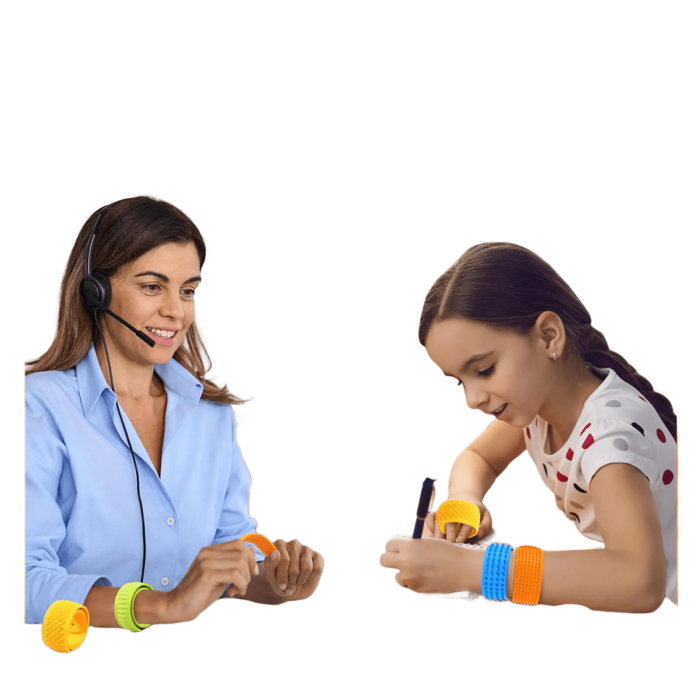 ⁦سوار التحفيز الحسي الملون⁩ - الصورة ⁦2⁩