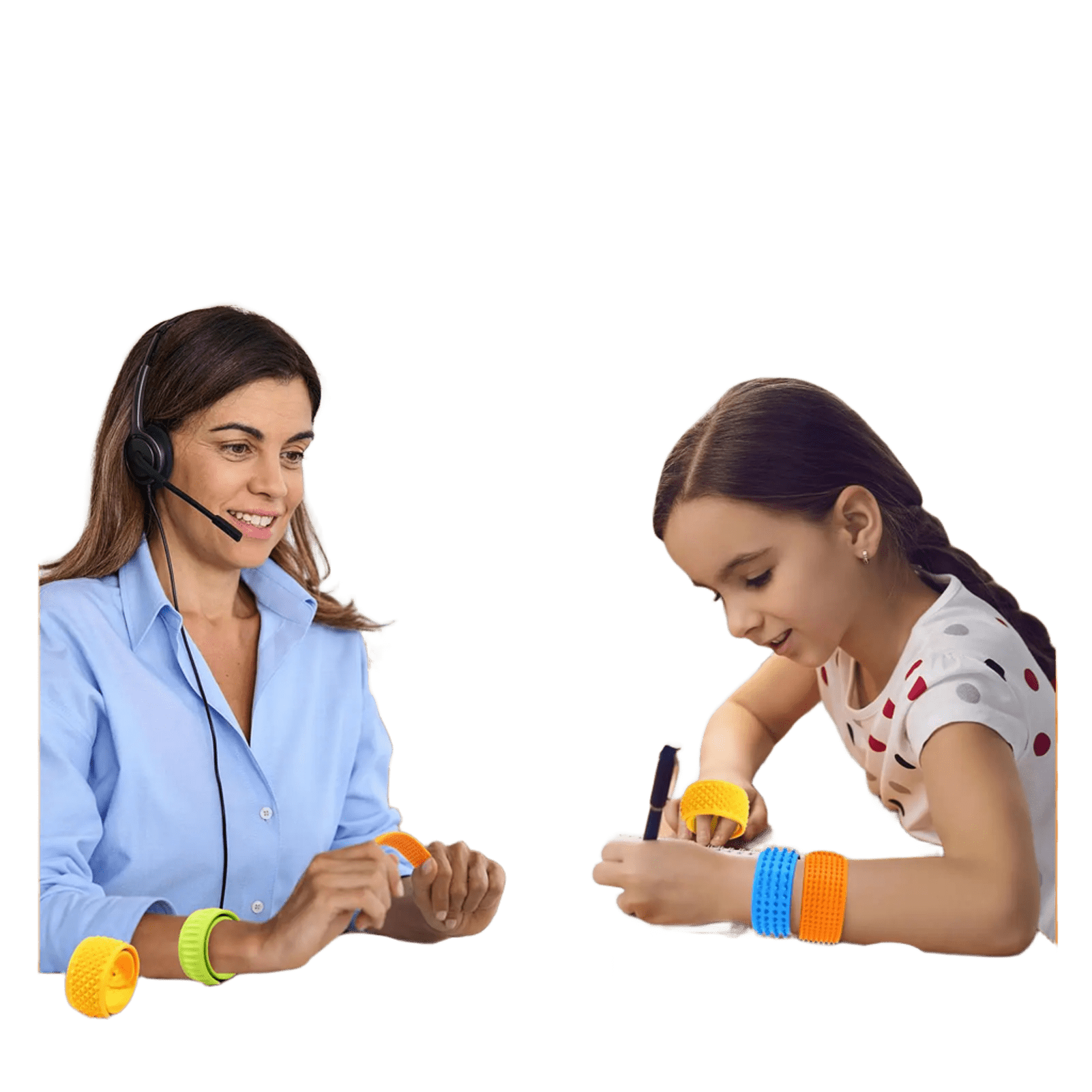 سوار التحفيز الحسي الملون (6) قطع - الصورة 2