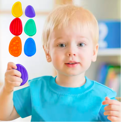 أحجار اللمس والتركيز الحسي