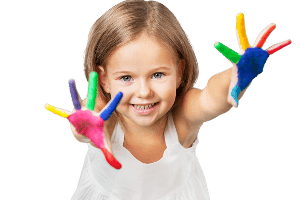 طفل مع أدوات سينزو